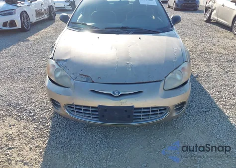 2002 Chrysler Sebring Lx/Lx Plus from USA, damaged, VIN 1C3EL46XX2N244080